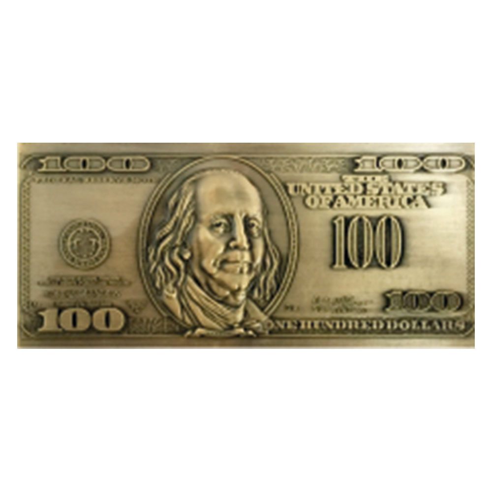 Денежный знак из металла. Металлические банкноты. Магнит 100 долларов. Металлические купюры 100. Доллар купюра из металла.