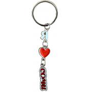 Брелок мет. надпись 