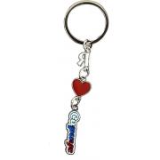 Брелок мет. надпись 