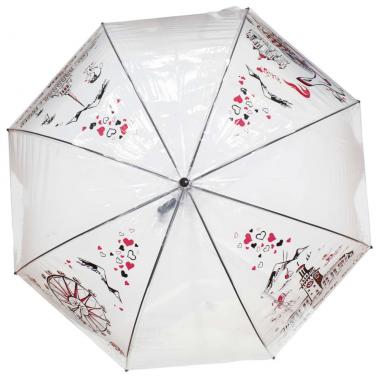 Зонт-трость полуавтомат купол 